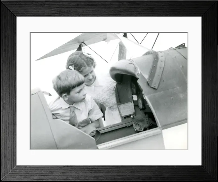 Framed Print : You are never too young to be interested in flying. The ? Framed Print : You are never too young to be interested in flying. The ?
