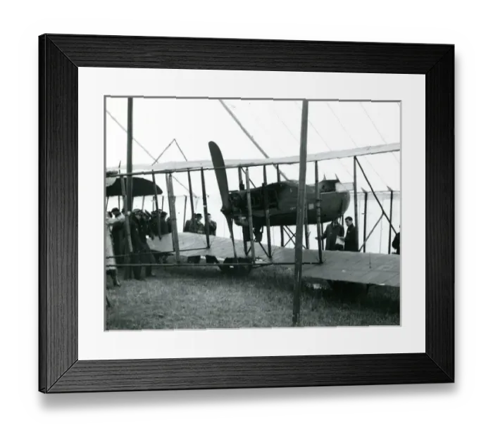 Framed Print : The Maurice Farman F40 of the Nash Collection inside the? Framed Print : The Maurice Farman F40 of the Nash Collection inside the?