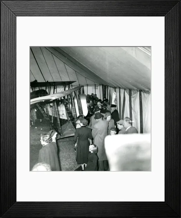 Framed Print : The Caudron GIII and Avro 504K of the Nash Collection in? Framed Print : The Caudron GIII and Avro 504K of the Nash Collection in?