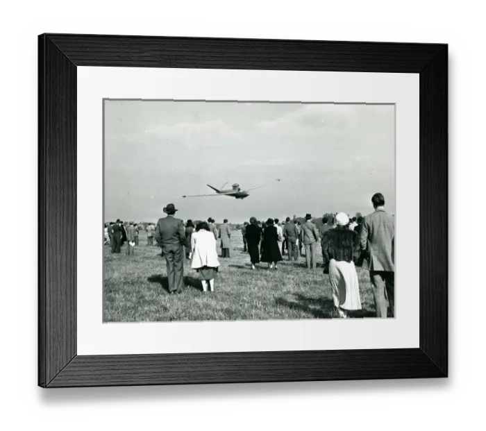 Framed Print : Fouga Cyclone at the 1950 Royal Aeronautical Society Gar? Framed Print : Fouga Cyclone at the 1950 Royal Aeronautical Society Gar?