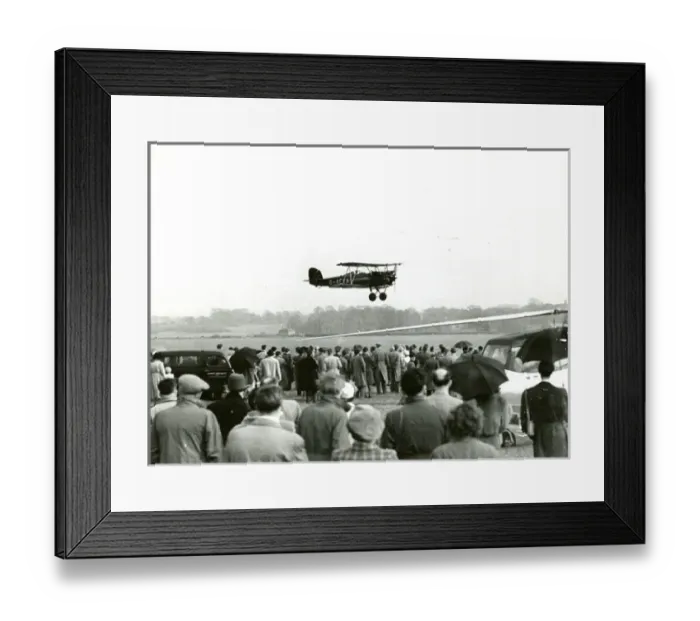 Framed Print : Neville Duke flying Hawker Tomtit G-AFTA at the 1951 Roy? Framed Print : Neville Duke flying Hawker Tomtit G-AFTA at the 1951 Roy?