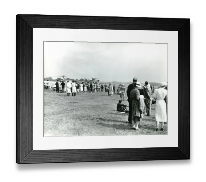 Framed Print : Hawker Cygnet, G-EBMB, at the1952 Royal Aeronautical Soc? Framed Print : Hawker Cygnet, G-EBMB, at the1952 Royal Aeronautical Soc?