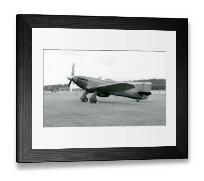 Framed Print : Hawker Hurricane IIC, PZ865 / G-AMAU, The Last of the Many? Framed Print : Hawker Hurricane IIC, PZ865 / G-AMAU, The Last of the Many?