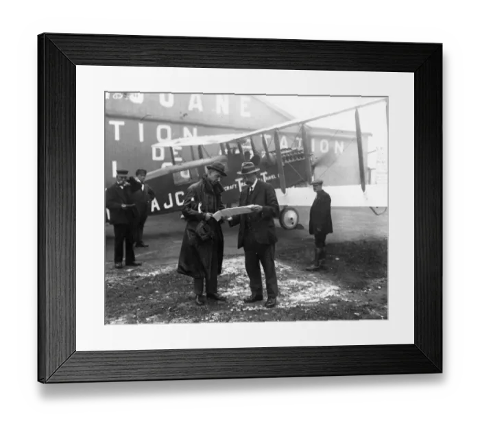 Framed Print : de Havilland DH4A, G-EAJC, of Aircraft Transport and Tra? Framed Print : de Havilland DH4A, G-EAJC, of Aircraft Transport and Tra?