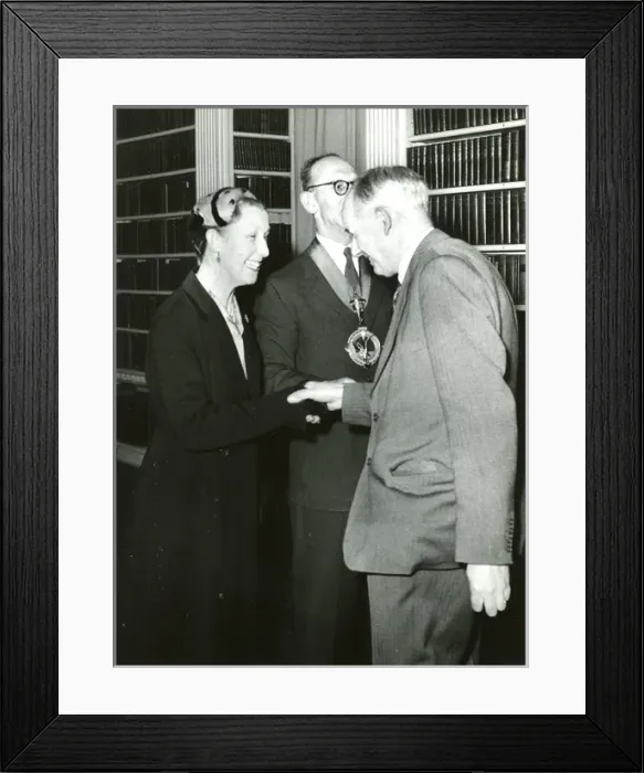 Framed Print : President?s address and reception at the Royal Instituti?