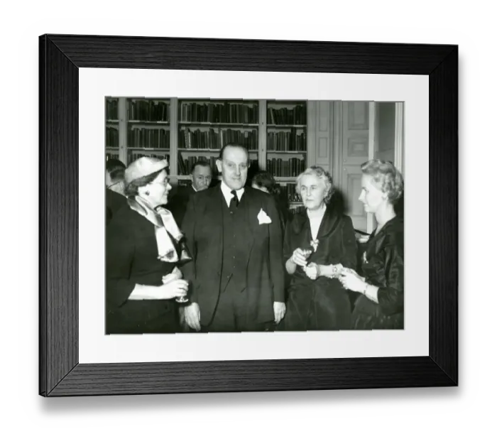 Framed Print : President?s address and reception at the Royal Instituti?