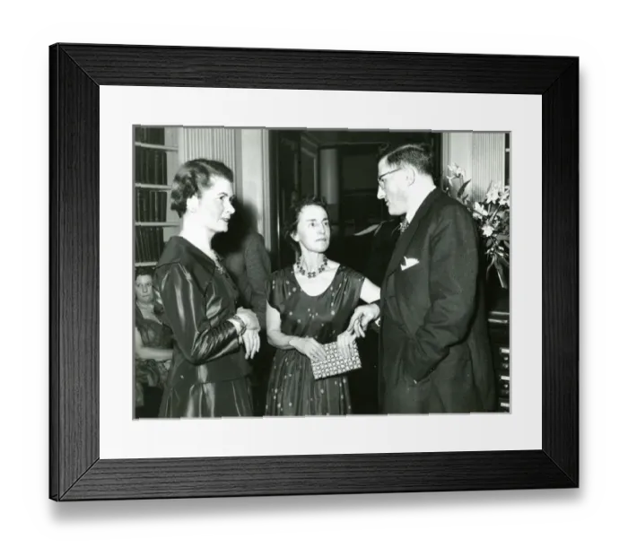 Framed Print : President?s address and reception at the Royal Instituti?