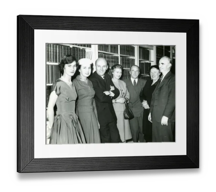 Framed Print : President?s address and reception at the Royal Instituti?