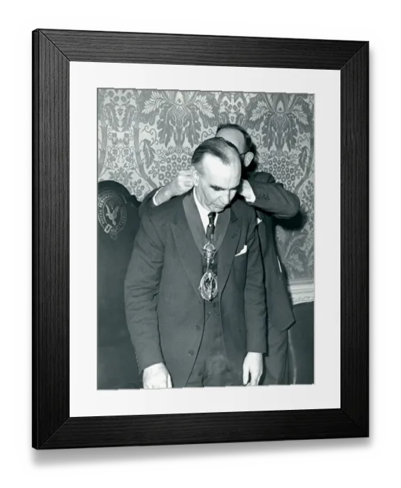 Framed Print : N. E. Rowe, CBE, FRAeS, Royal Aeronautical Society Presid? Framed Print : N. E. Rowe, CBE, FRAeS, Royal Aeronautical Society Presid?