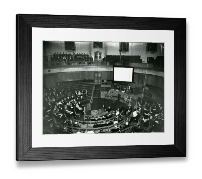 Framed Print : E. T. Jones, CB, OBE, MEng, FRAeS, Royal Aeronautical Soc?