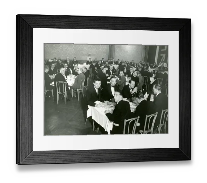 Framed Print : Guests at the first Louis Blriot Lecture on 12 May 1948? Framed Print : Guests at the first Louis Blriot Lecture on 12 May 1948?