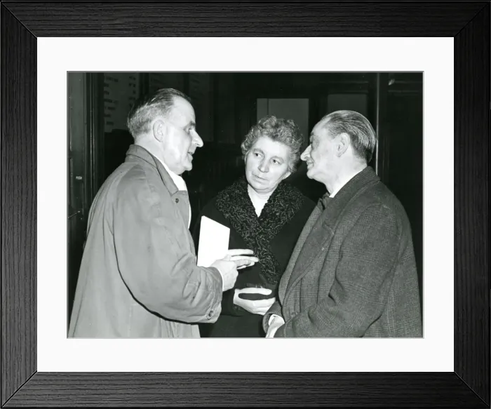 Framed Print : The 12th Louis Blriot Lecture on 12 March 1959 at the I?