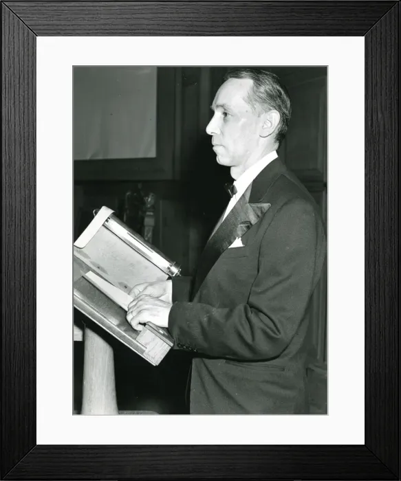 Framed Print : General Nol Daum, Technical Director, Nord Aviation, de? Framed Print : General Nol Daum, Technical Director, Nord Aviation, de?