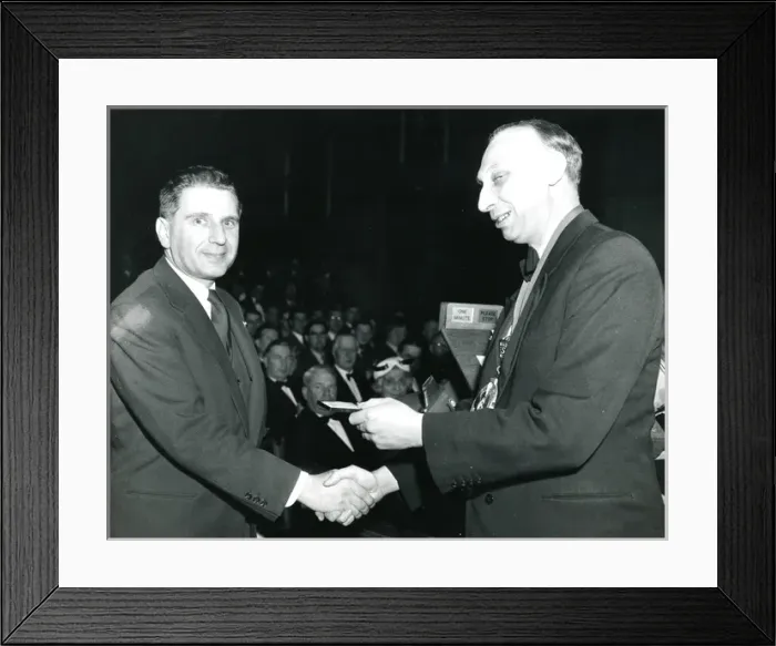 Framed Print : Prior to the 12th Louis Blriot Lecture on 12 March 1959? Framed Print : Prior to the 12th Louis Blriot Lecture on 12 March 1959?