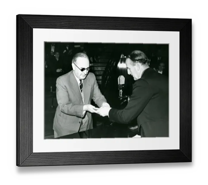 Framed Print : Sir Sydney Camm, CBE, FRAeS, 1893-1966, RAeS President 1? Framed Print : Sir Sydney Camm, CBE, FRAeS, 1893-1966, RAeS President 1?