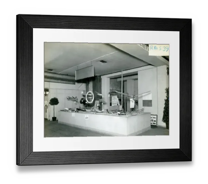 Framed Print : Royal Aeronautical Society display at the International ? Framed Print : Royal Aeronautical Society display at the International ?