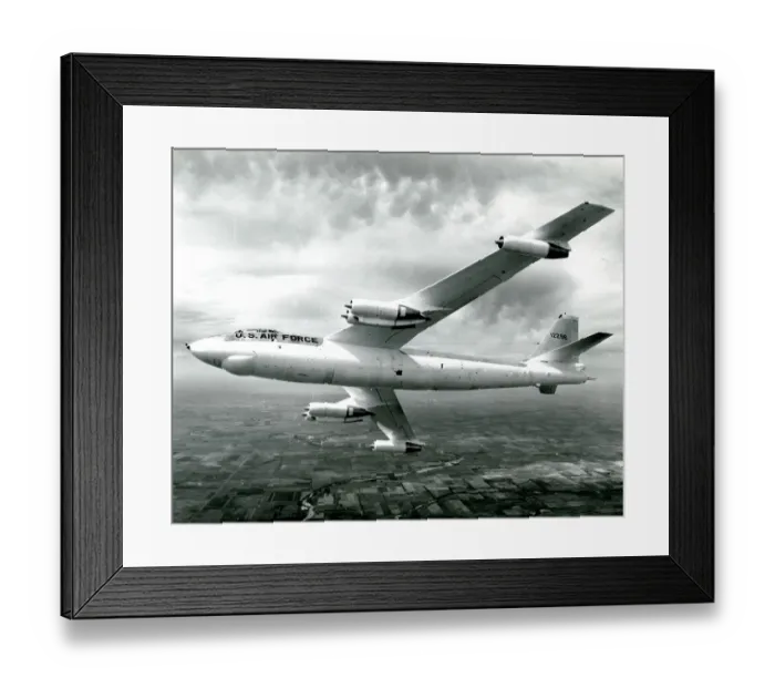 Framed Print : Boeing B-47B Stratojet, 51-2296, in anti-radiation finish Framed Print : Boeing B-47B Stratojet, 51-2296, in anti-radiation finish