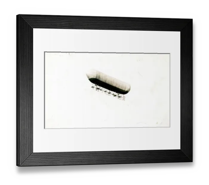 Framed Print : Dr F. A. Barton?s airship of 1905 / 6 Framed Print : Dr F. A. Barton?s airship of 1905 / 6