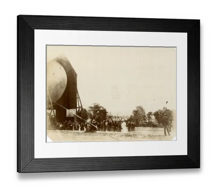 Framed Print : Dr F. A. Barton?s airship of 1905 / 6 Framed Print : Dr F. A. Barton?s airship of 1905 / 6