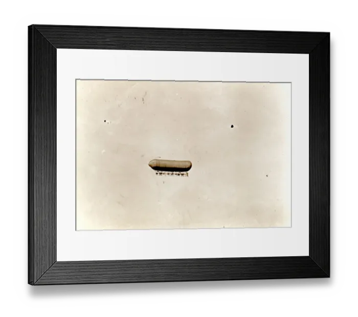 Framed Print : Dr F. A. Barton?s airship of 1905 / 6 Framed Print : Dr F. A. Barton?s airship of 1905 / 6
