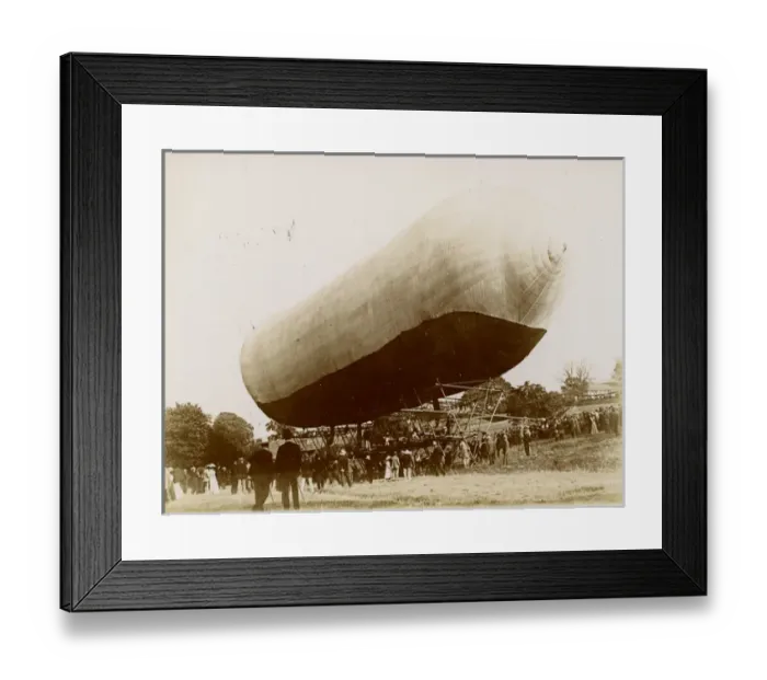 Framed Print : Dr F. A. Barton?s airship of 1905 / 6 Framed Print : Dr F. A. Barton?s airship of 1905 / 6