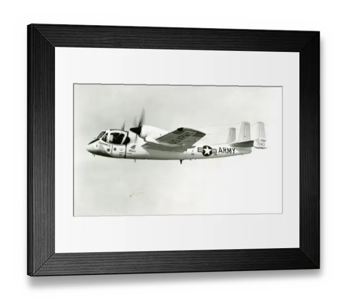 Framed Print : The first prototype Grumman YAO-1A Mohawk, 57-6463, of t? Framed Print : The first prototype Grumman YAO-1A Mohawk, 57-6463, of t?