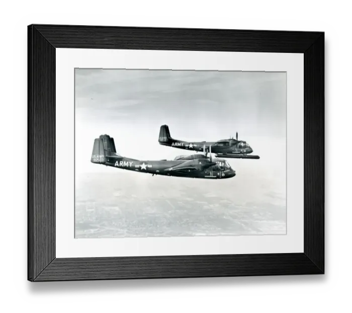 Framed Print : Grumman OV-1B Mohawk, 59-2621, of the US Army, rear, and? Framed Print : Grumman OV-1B Mohawk, 59-2621, of the US Army, rear, and?