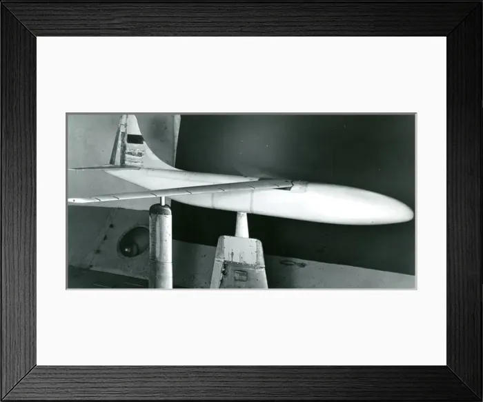 Framed Print : Boeing wind-tunnel model Framed Print : Boeing wind-tunnel model