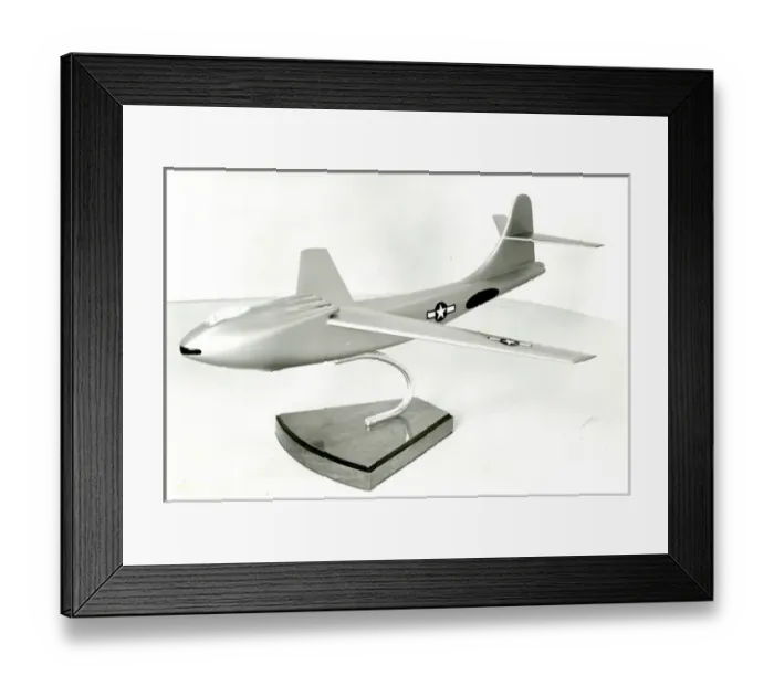 Framed Print : Model of the Boeing Model 448 Framed Print : Model of the Boeing Model 448