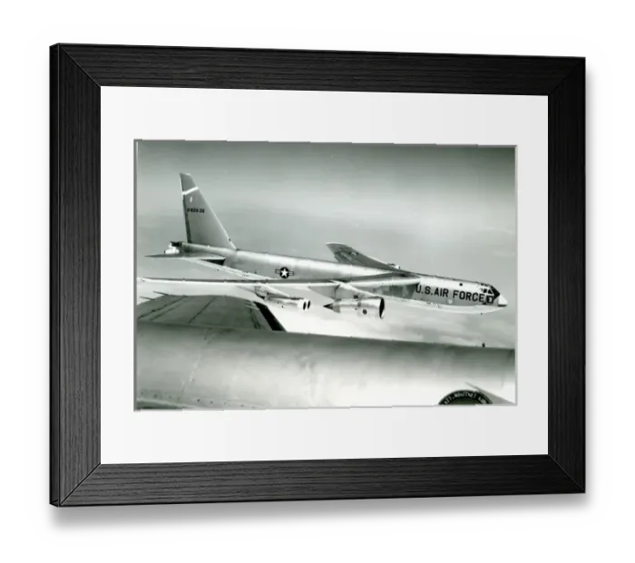 Framed Print : Boeing JB-52E Stratofortress, 56-0636, used as a flying ? Framed Print : Boeing JB-52E Stratofortress, 56-0636, used as a flying ?