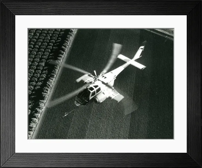 Framed Print : The second Lockheed XH-51A, 151263, after modification t? Framed Print : The second Lockheed XH-51A, 151263, after modification t?