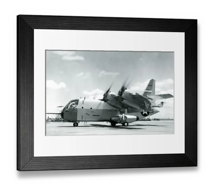 Framed Print : Ling-Temco-Vought XC-142A, 62-5921 Framed Print : Ling-Temco-Vought XC-142A, 62-5921