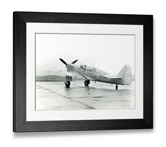 Framed Print : Fairey Firefly TT1, SE-BRD, target tug operated by Svens? Framed Print : Fairey Firefly TT1, SE-BRD, target tug operated by Svens?