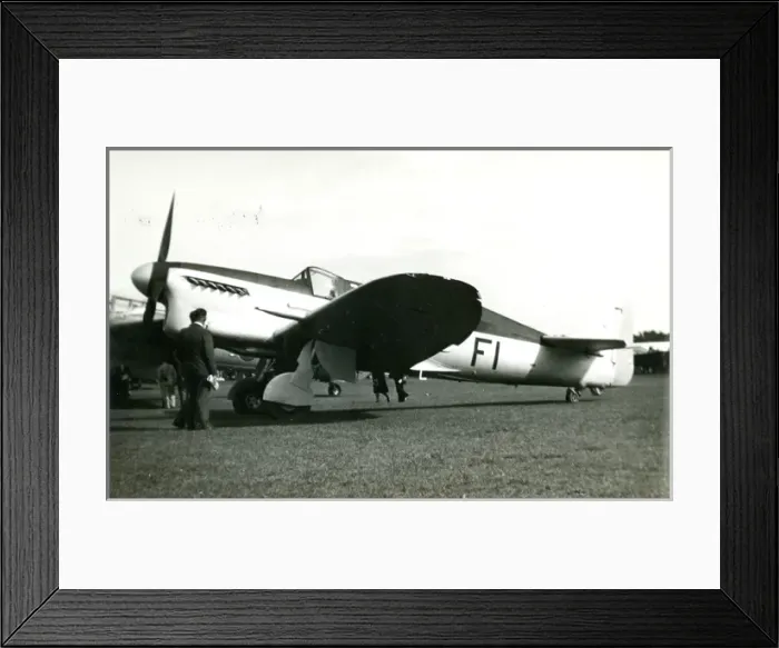 Framed Print : The prototype Fairey Firefly T1, MB750 Framed Print : The prototype Fairey Firefly T1, MB750