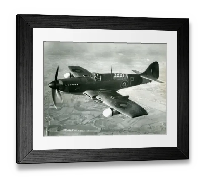 Framed Print : Fairey Firefly 1, Z2118, after conversion to the prototy? Framed Print : Fairey Firefly 1, Z2118, after conversion to the prototy?