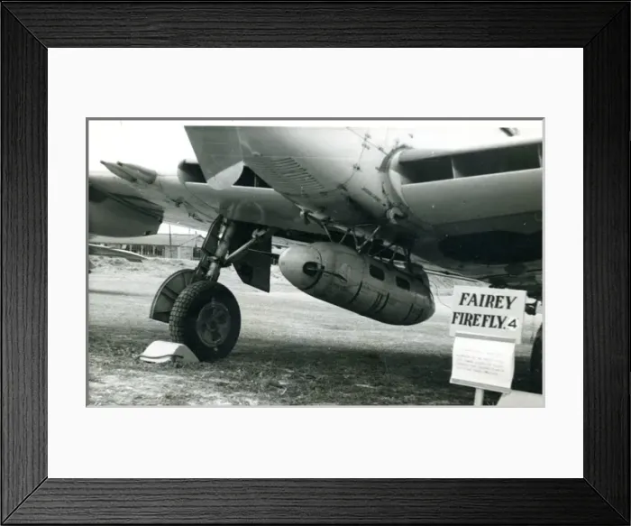 Framed Print : Fairey Firefly FR4 Framed Print : Fairey Firefly FR4