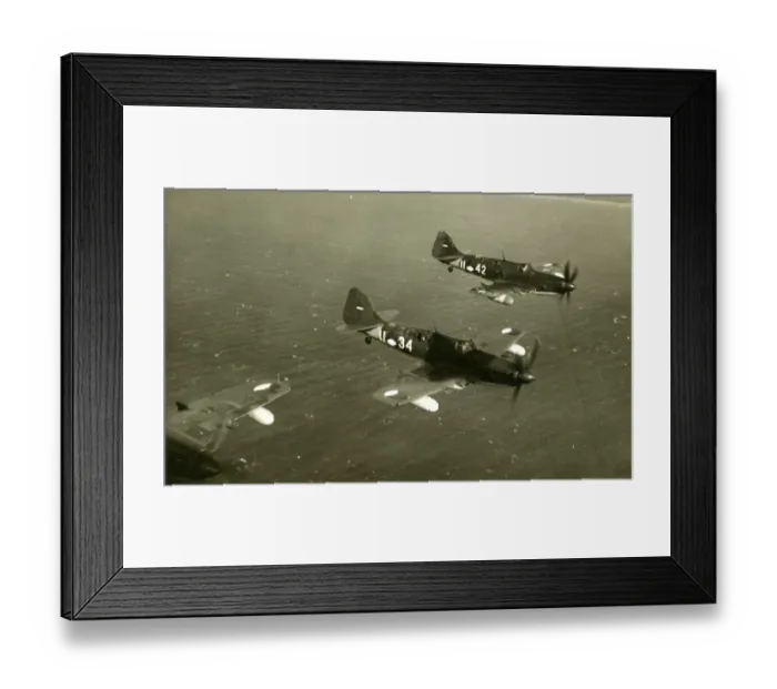 Framed Print : Fairey Firefly FR4s of the Royal Netherlands Naval Air S? Framed Print : Fairey Firefly FR4s of the Royal Netherlands Naval Air S?