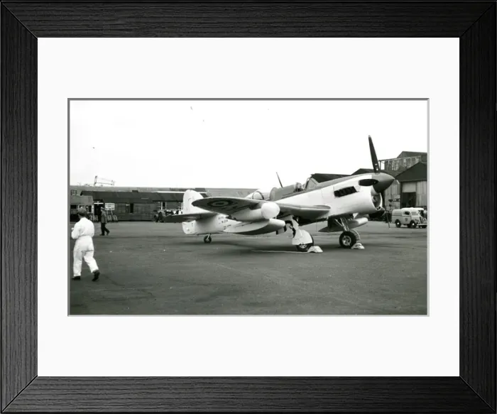 Framed Print : Second pre-production Fairey Firefly AS7, WJ216 Framed Print : Second pre-production Fairey Firefly AS7, WJ216