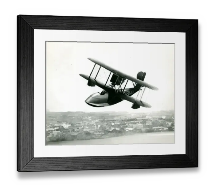 Framed Print : Supermarine Sea Lion II, G-EBAH, won the 1922 Schneider ? Framed Print : Supermarine Sea Lion II, G-EBAH, won the 1922 Schneider ?