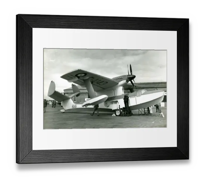 Framed Print : The first prototype Supermarine Seagull ASR1, PA143, at ? Framed Print : The first prototype Supermarine Seagull ASR1, PA143, at ?