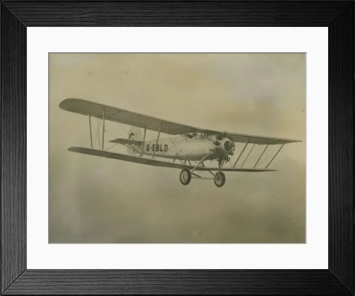 Framed Print : Artist?s impression of Vickers Vespa I, G-EBLD Framed Print : Artist?s impression of Vickers Vespa I, G-EBLD