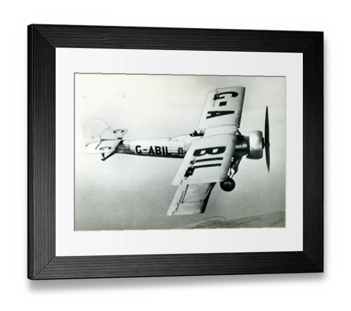 Framed Print : Vickers Vespa VII, G-ABIL, captured the World?s Height R? Framed Print : Vickers Vespa VII, G-ABIL, captured the World?s Height R?