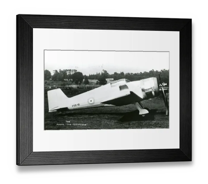 Framed Print : Vickers Venom, PVO-10, at Brooklands Framed Print : Vickers Venom, PVO-10, at Brooklands