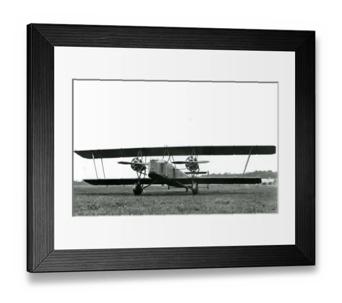 Framed Print : Vickers Type 150 B19 / 27, J9131, after conversion with Br? Framed Print : Vickers Type 150 B19 / 27, J9131, after conversion with Br?