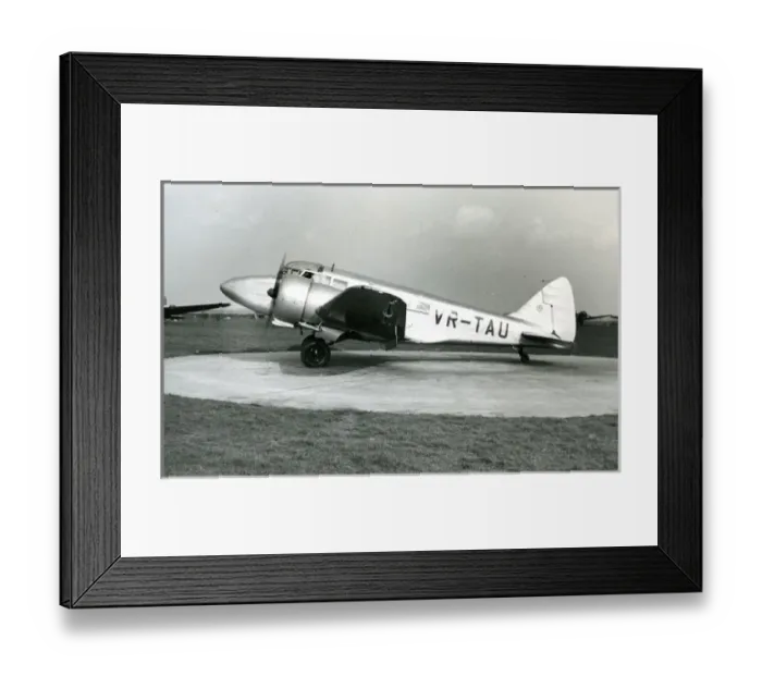 Framed Print : Airspeed AS65 Consul, VR-TAU Framed Print : Airspeed AS65 Consul, VR-TAU