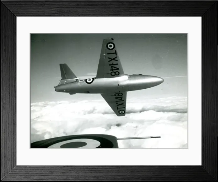 Framed Print : The third prototype Gloster E1 / 44, TX148, had a redesign? Framed Print : The third prototype Gloster E1 / 44, TX148, had a redesign?