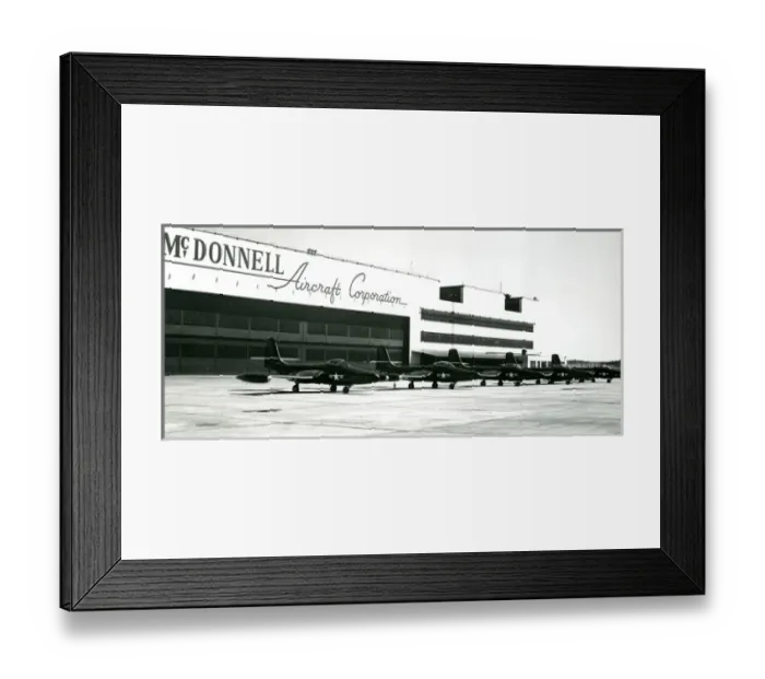 Framed Print : Production McDonnell F2H-1 Banshees Framed Print : Production McDonnell F2H-1 Banshees