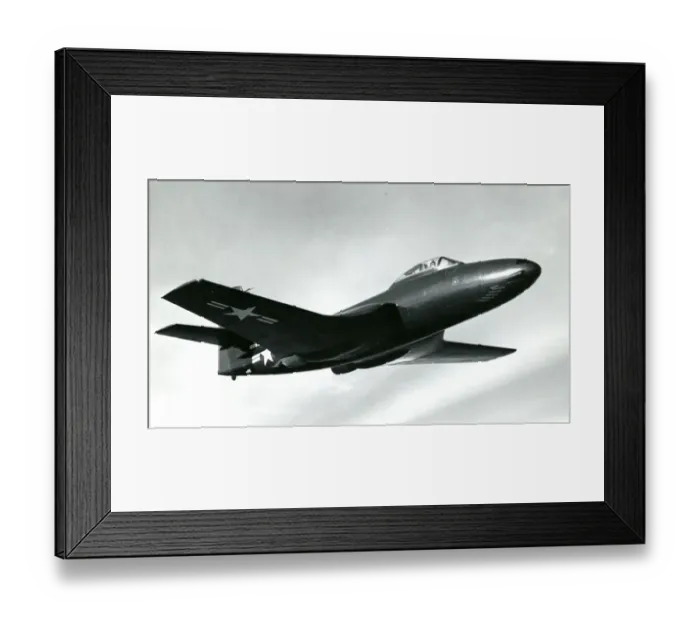 Framed Print : McDonnell F2H-1 Banshee, 122537 Framed Print : McDonnell F2H-1 Banshee, 122537
