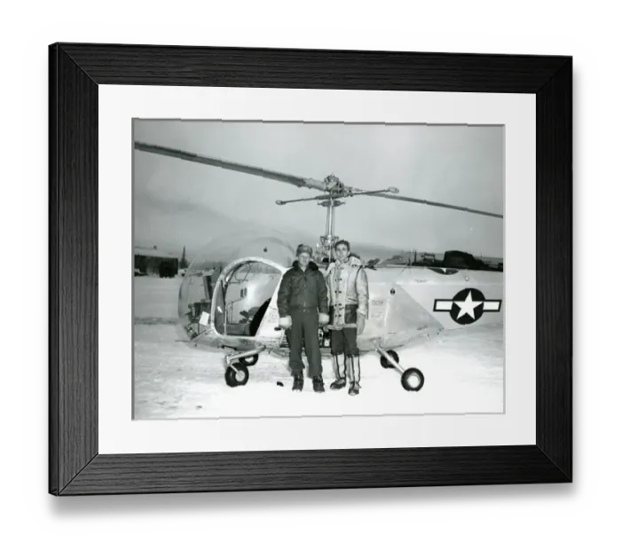 Framed Print : Bell YR-13A Framed Print : Bell YR-13A