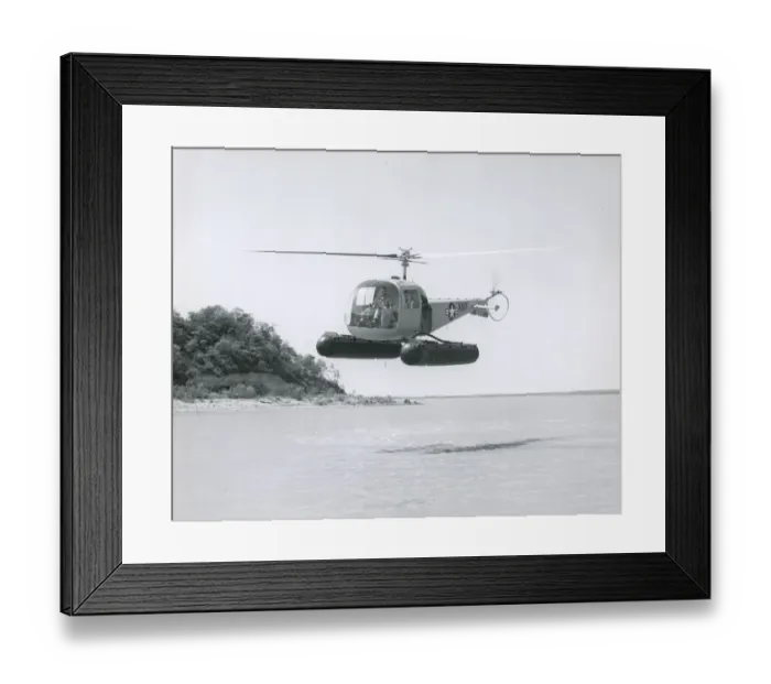 Framed Print : Bell HUL-1 of the US Navy Framed Print : Bell HUL-1 of the US Navy
